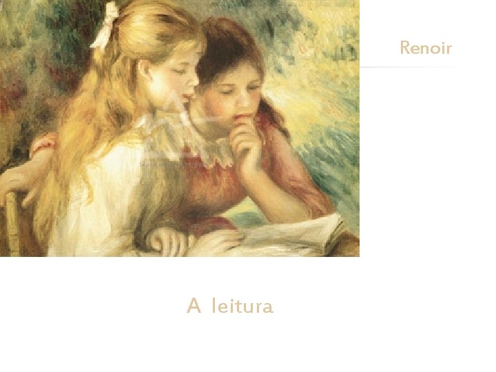 Renoir A leitura 