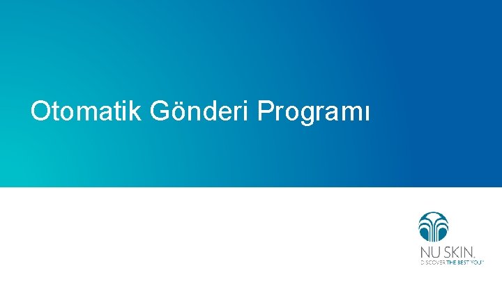 Otomatik Gönderi Programı 