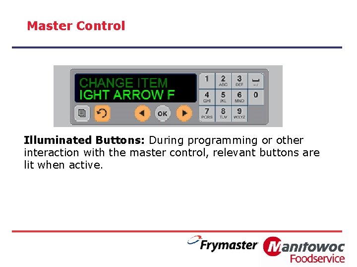 Master Control Button Introducing the UHCHD for Mc Donalds The new
