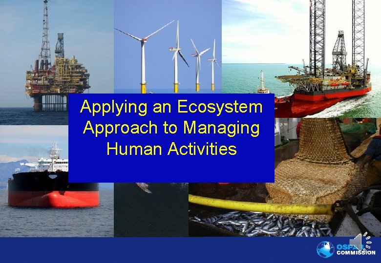 Applying an Ecosystem Approach to Managing Human Activities www. ospar. org 