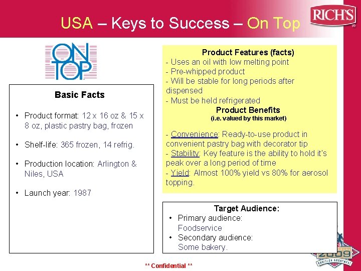 USA – Keys to Success – On Top Basic Facts • Product format: 12 USA – Keys to Success – On Top Basic Facts • Product format: 12