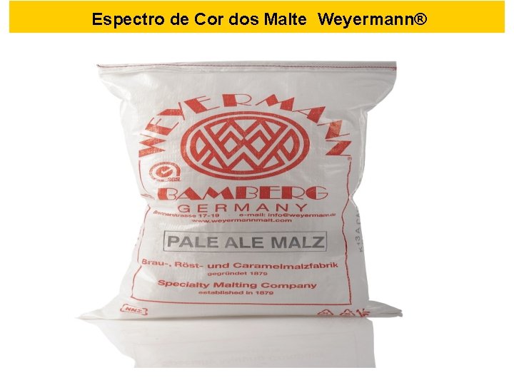 Espectro de Cor dos Malte Weyermann® Farbspektrum 