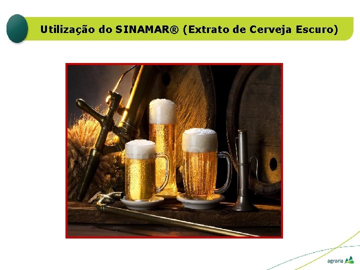 Utilização do SINAMAR® (Extrato de Cerveja Escuro) 