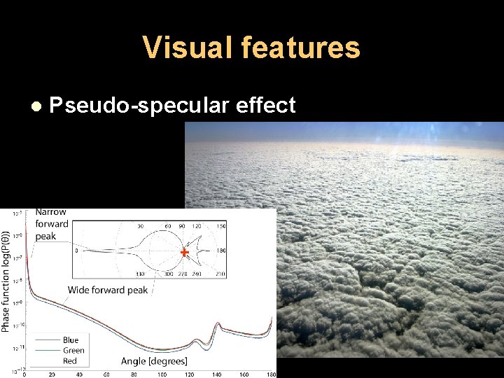 Visual features l Pseudo-specular effect 