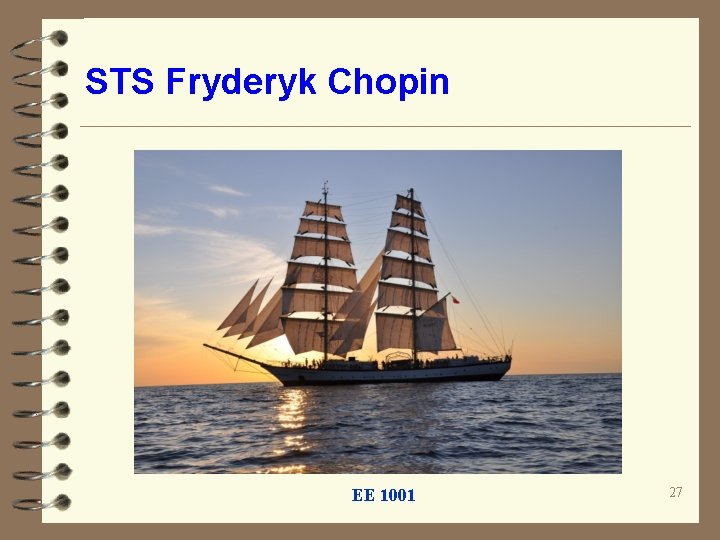 STS Fryderyk Chopin EE 1001 27 