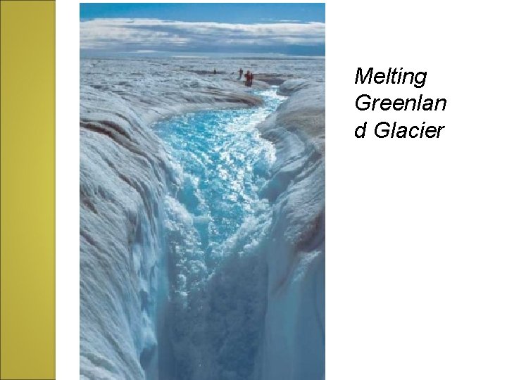 Melting Greenlan d Glacier 