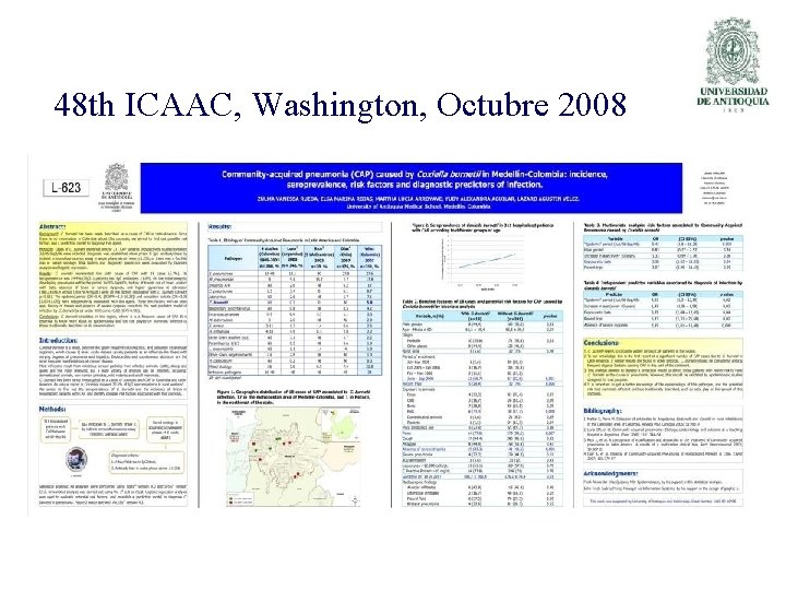 48 th ICAAC, Washington, Octubre 2008 