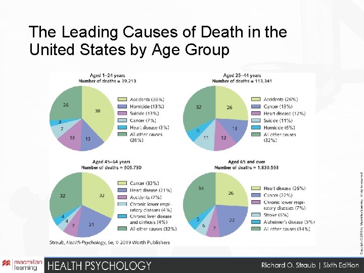 The Leading Causes of Death in the United States by Age Group 