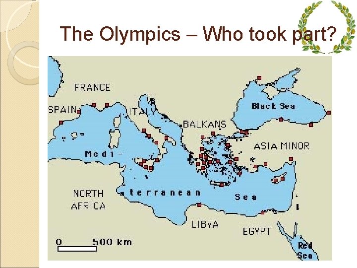 The Olympics – Who took part? 