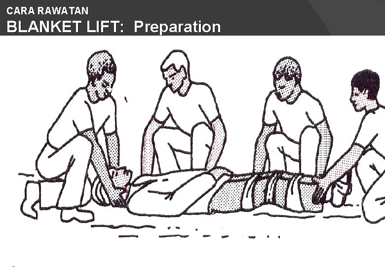 CARA RAWATAN BLANKET LIFT: Preparation 