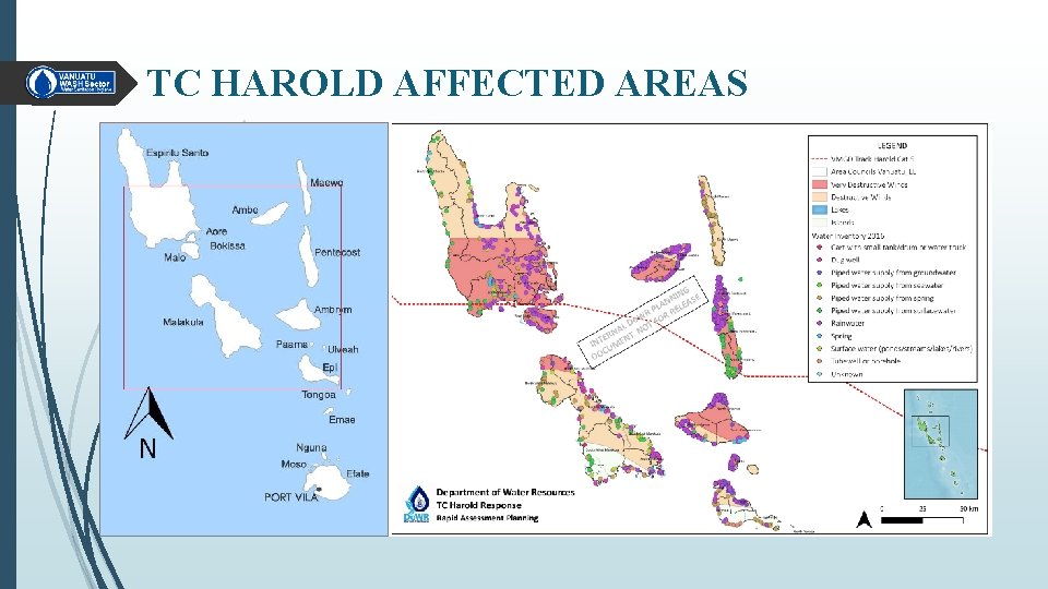 TC HAROLD AFFECTED AREAS 