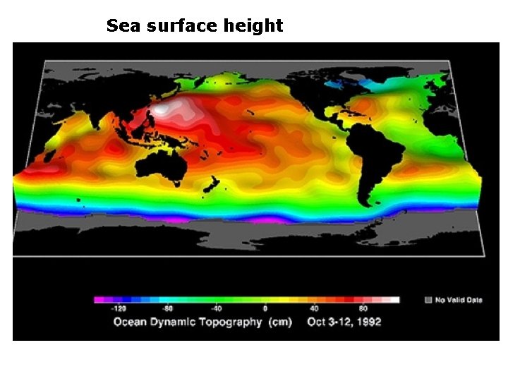 Sea surface height 