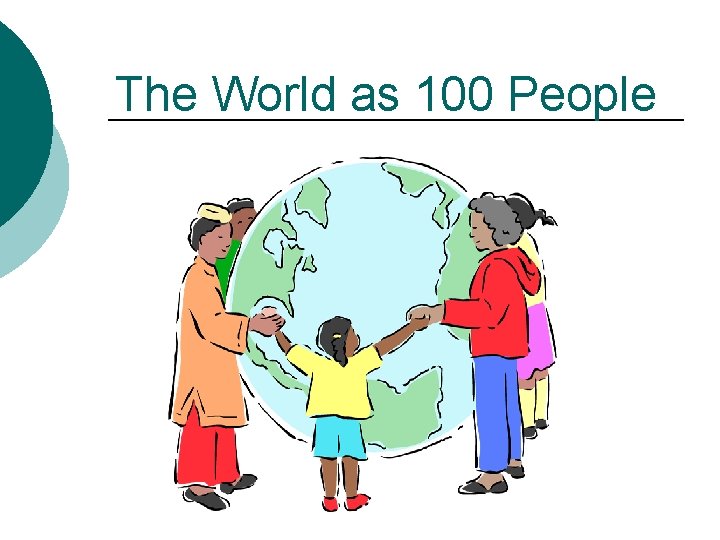 The World as 100 People The World as 100 People