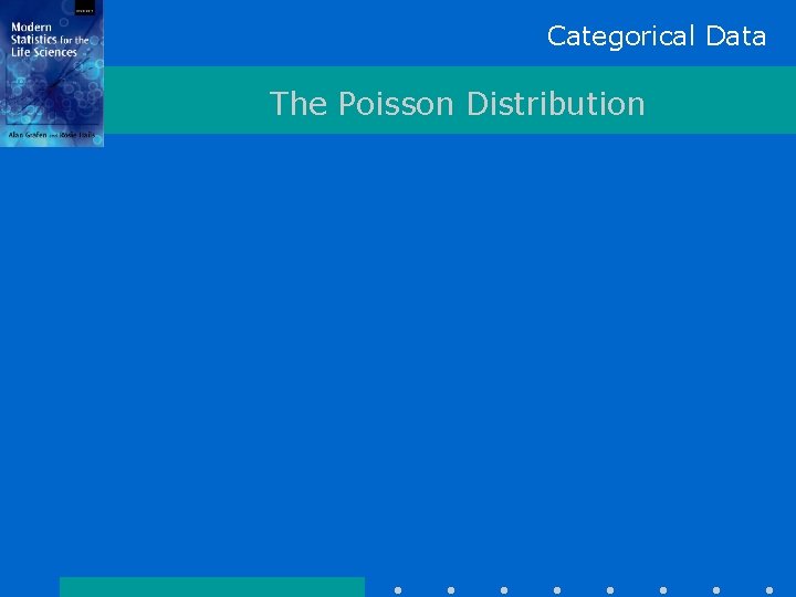 Categorical Data The Poisson Distribution 
