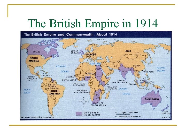 The British Empire in 1914 