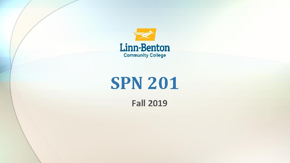 SPN 201 Fall 2019 