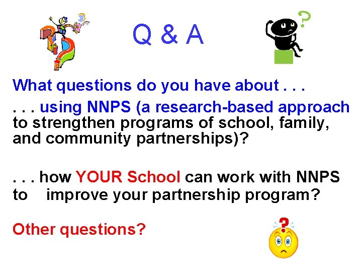 Q&A What questions do you have about. . . using NNPS (a research-based approach