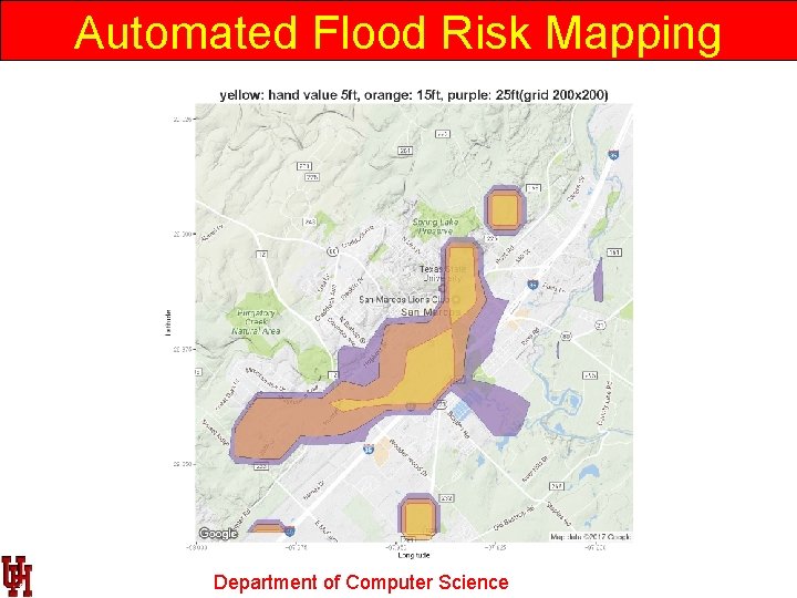 Automated Flood Risk Mapping Department of Computer Science 