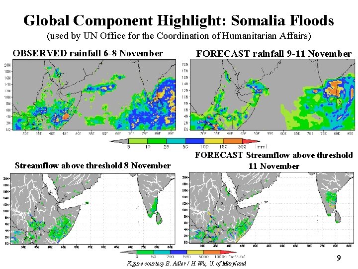 Global Component Highlight: Somalia Floods (used by UN Office for the Coordination of Humanitarian