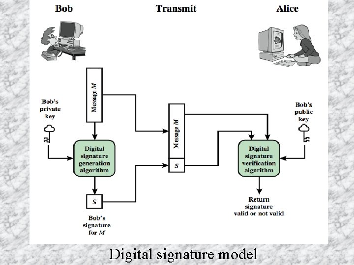 Digital signature model 