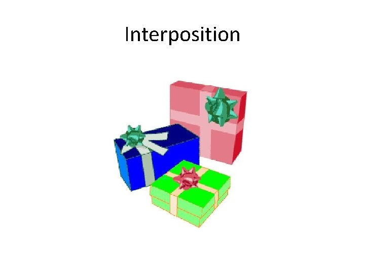 Interposition 