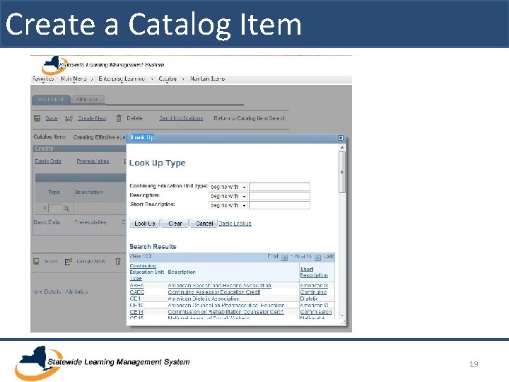 Integrated Learning Environment Catalog Code Catalog Items and Activities Module 3 1 In