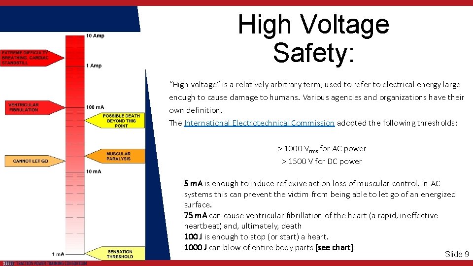 High Voltage Safety: “High voltage” is a relatively arbitrary term, used to refer to