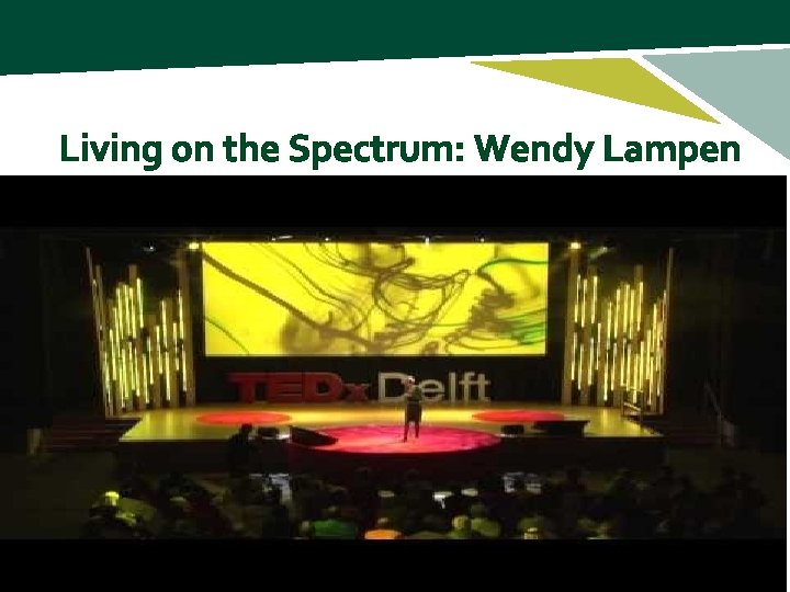 HEADLINE SAMPLE WOULD BE IN THIS POSITION Living on the Spectrum: Wendy Lampen 