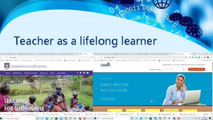 Teacher as a lifelong learner 