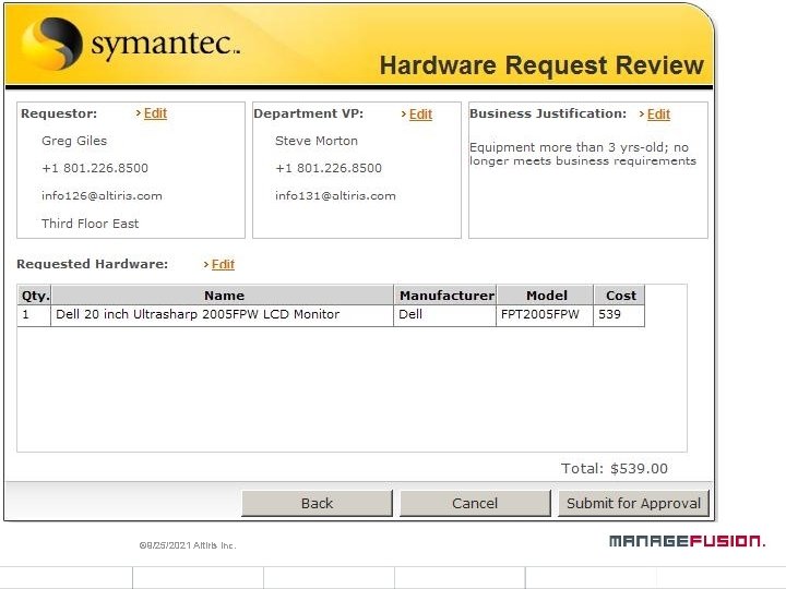 © 9/25/2021 Altiris Inc. © 9/25/2021 Altiris Inc.