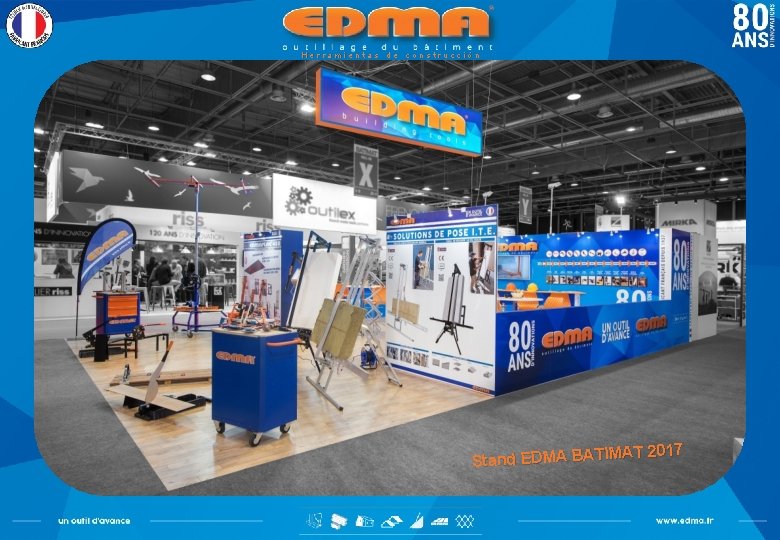 Herramientas de construcción AT 2017 Stand EDMA BATIM 