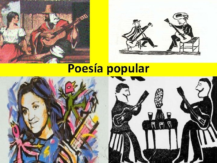 Poesía popular 