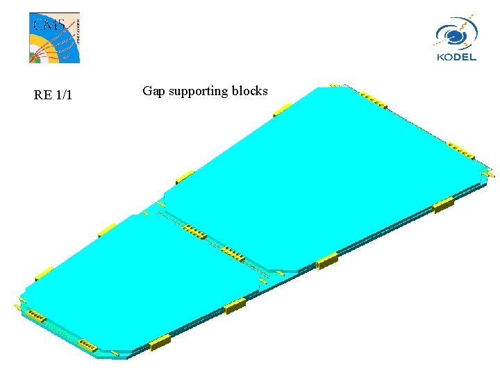 RE 1/1 Gap supporting blocks 