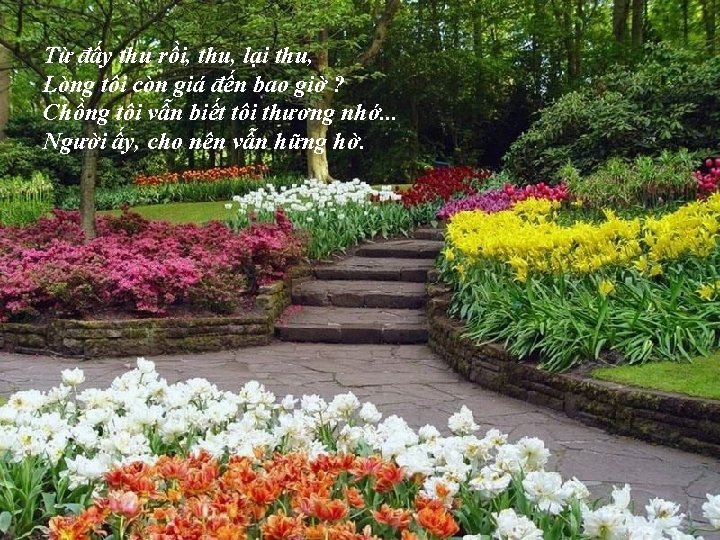 Từ đấy thu rồi, thu, lại thu, Lòng tôi còn giá đến bao giờ Từ đấy thu rồi, thu, lại thu, Lòng tôi còn giá đến bao giờ