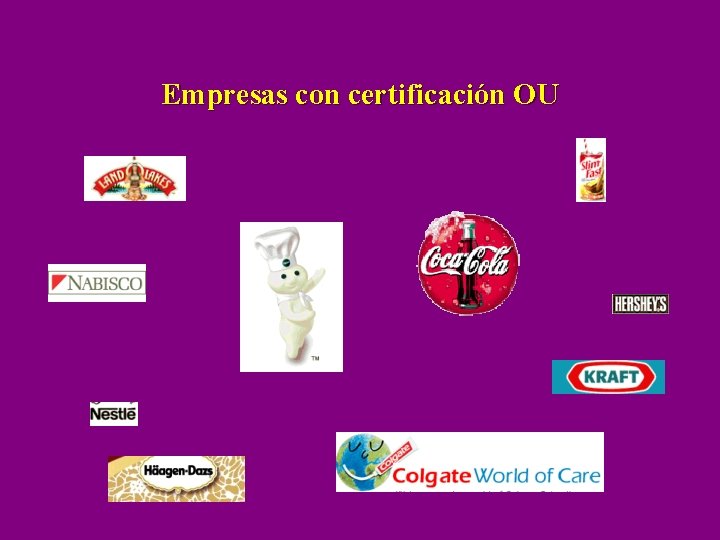 Empresas con certificación OU 