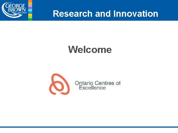 Research and Innovation Welcome 