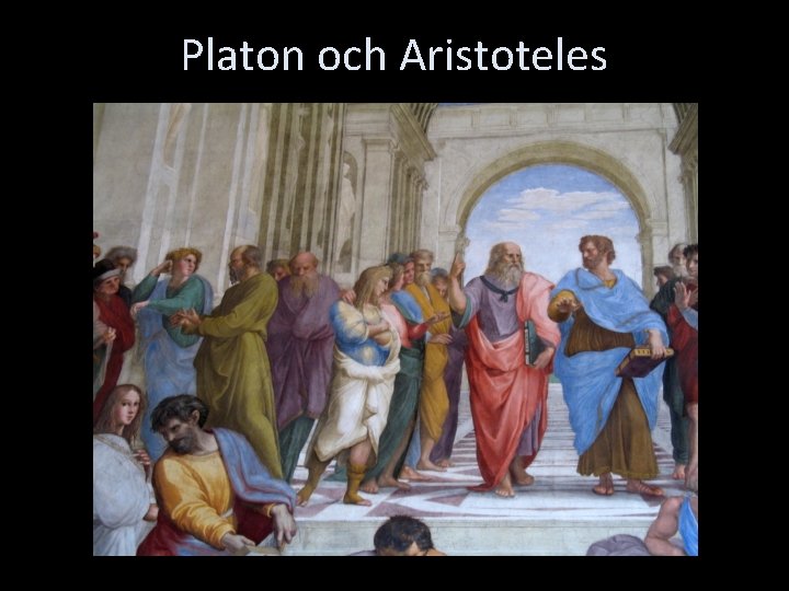 Platon och Aristoteles 