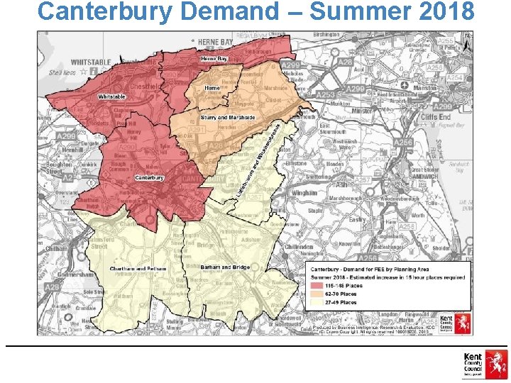Canterbury Demand – Summer 2018 