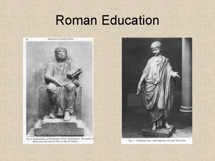 Roman Education 