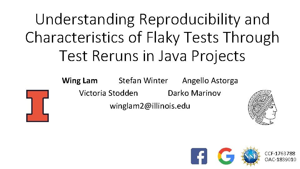 Understanding Reproducibility and Characteristics of Flaky Tests Through Test Reruns in Java Projects Wing