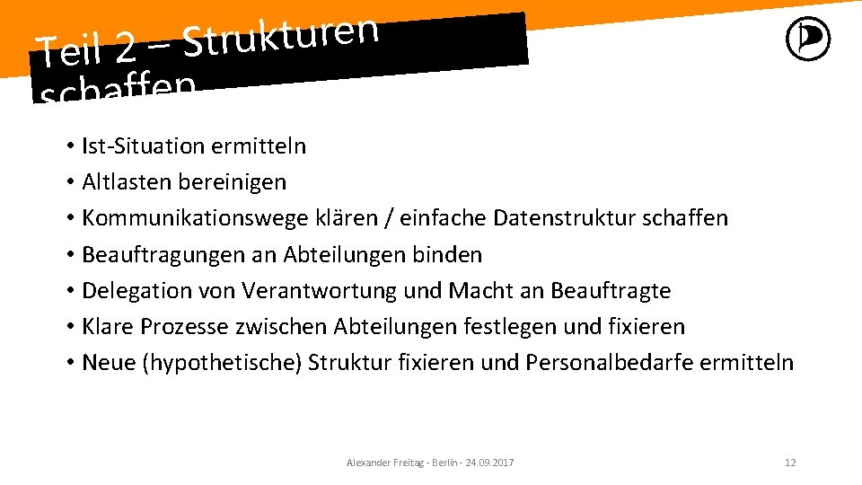 n e r u t k u r t S Teil 2 – schaffen