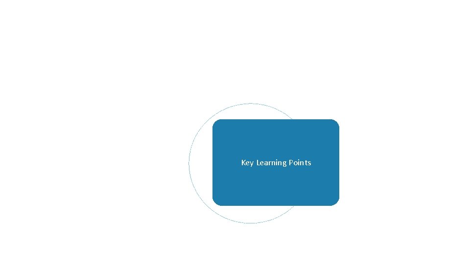 Key Learning Points 
