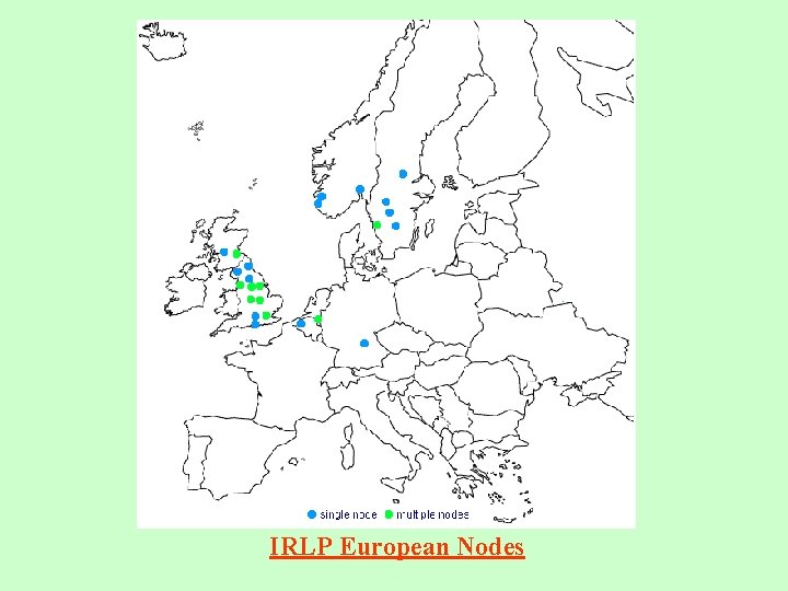 IRLP European Nodes 