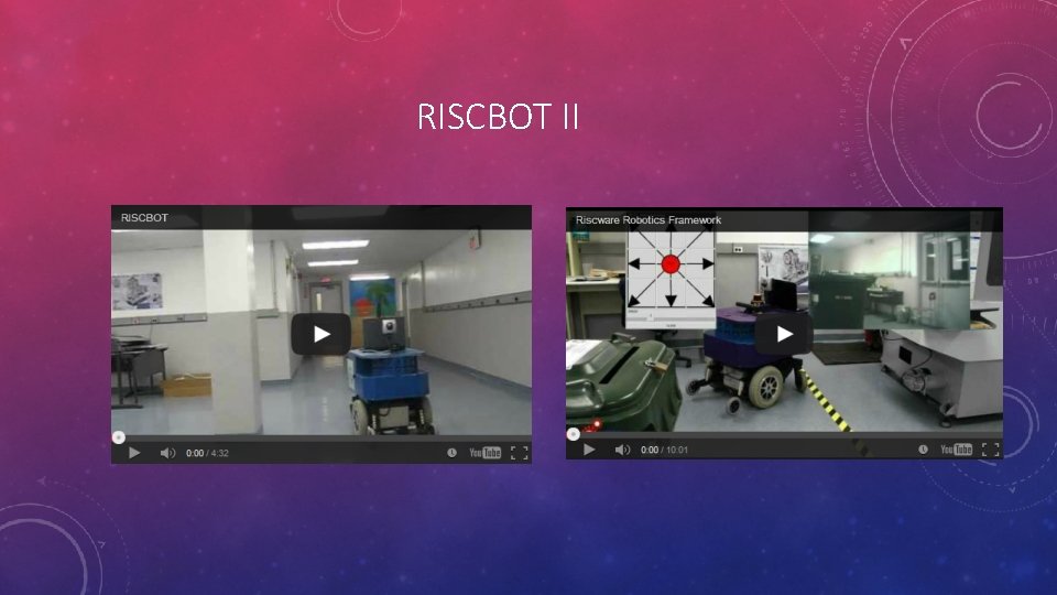 Robot Riss Bot RECENT ADVANCES IN ROBOTICS AUTOMATION AND SENSING Prof