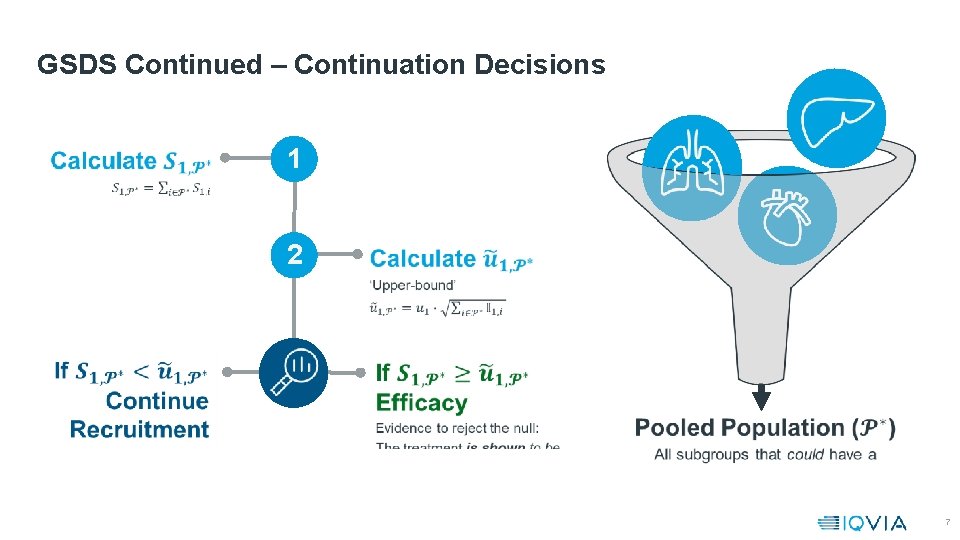 GSDS Continued – Continuation Decisions 1 2 7 