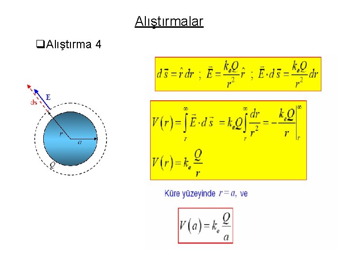 Alıştırmalar q. Alıştırma 4 