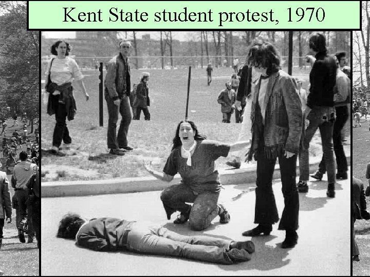 Kent Ohio student protests Kent State, State student protest, 1970 