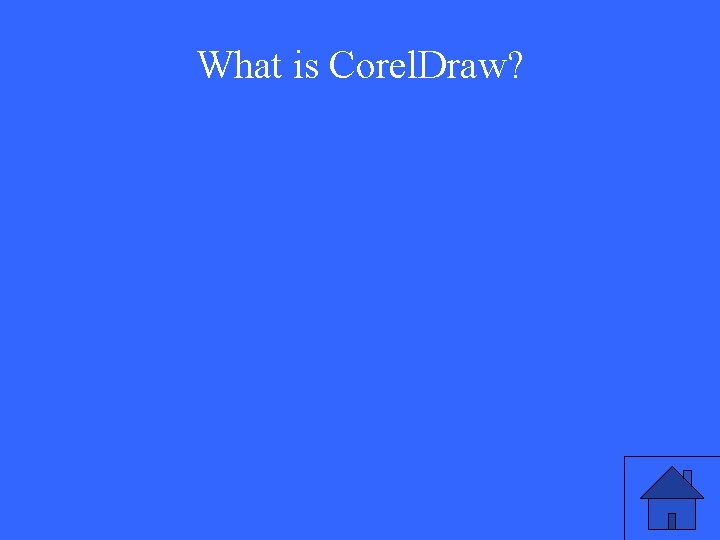 What is Corel. Draw? 