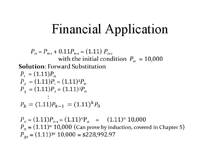 Financial Application • 