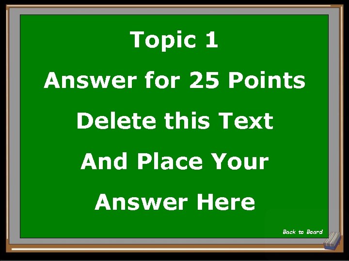 Topic 1 Answer for 25 Points Delete this Text And Place Your Answer Here